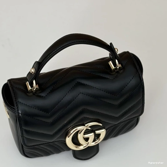Hyper Peter handle Marmont mini GG GUCCI top bag-17*13*6CM 0730